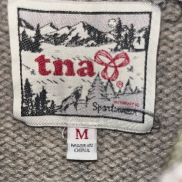 TNA Patterned Cardigan - Picture 3 of 3